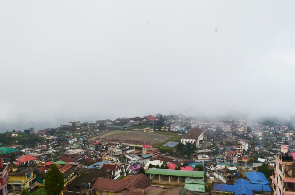 A partial view of the Mokokchung town. (Morung Photo)